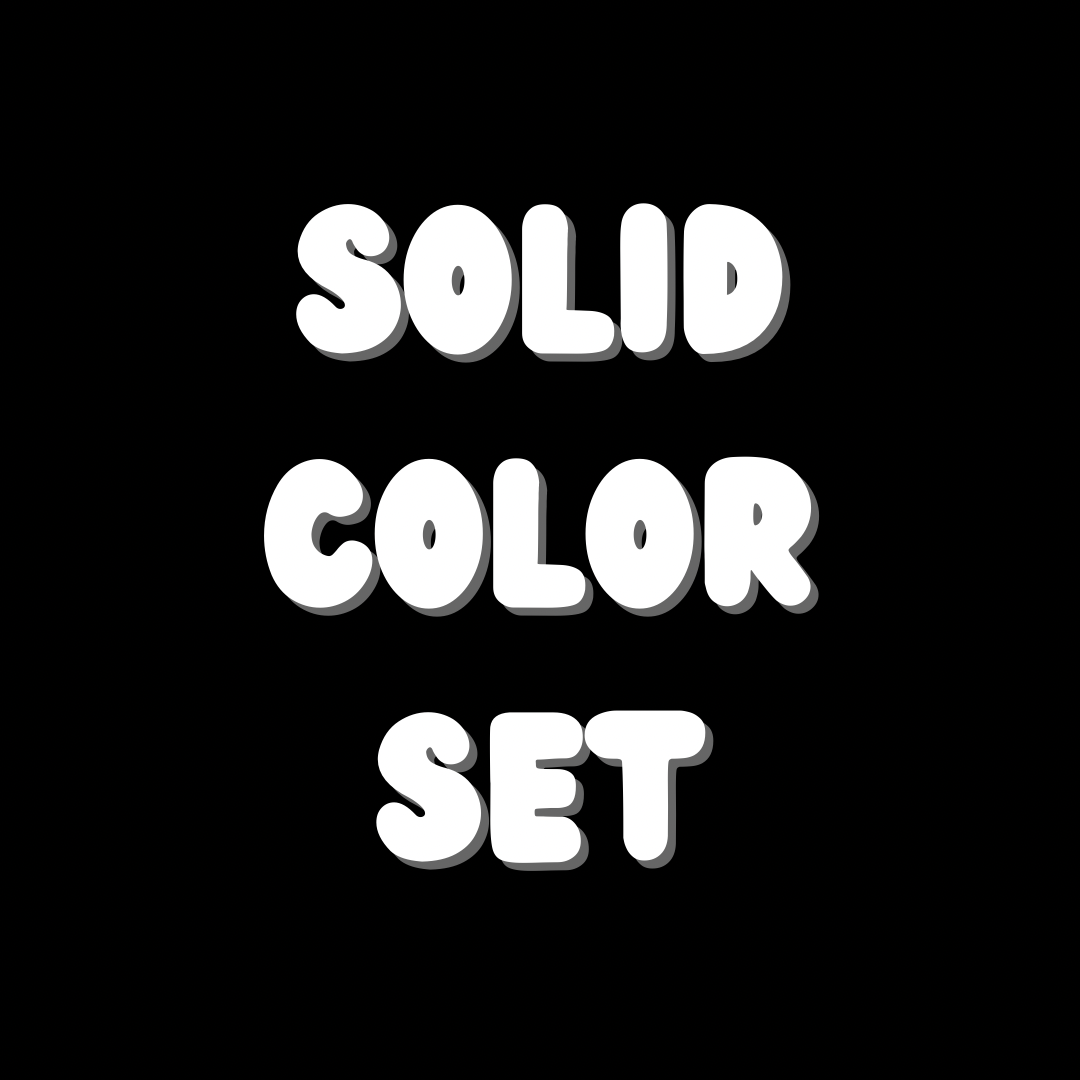 Solid color set